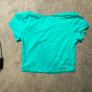 ambiance apperal size medium teal top